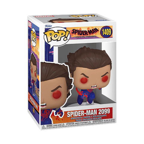 Funko Pop! Spider-Man 2099 (Unmasked) #1409 - Spiderman: Across the Spider-Verse