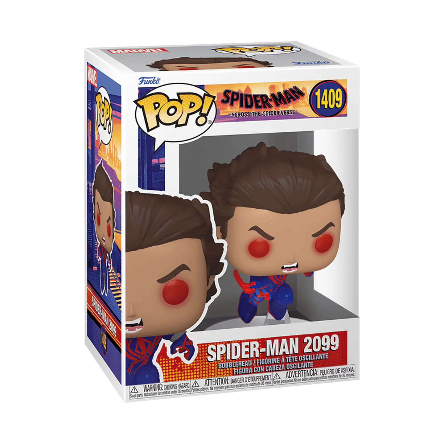 Funko Pop! Spider-Man 2099 (Unmasked) #1409 - Spiderman: Across the Spider-Verse 1