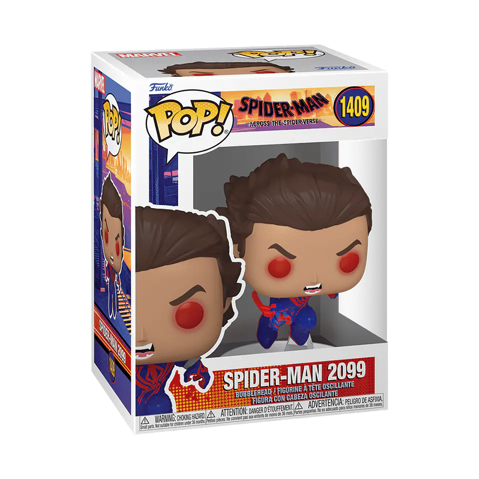 Funko Pop! Spider-Man 2099 (Unmasked) #1409 - Spiderman: Across the Spider-Verse 1