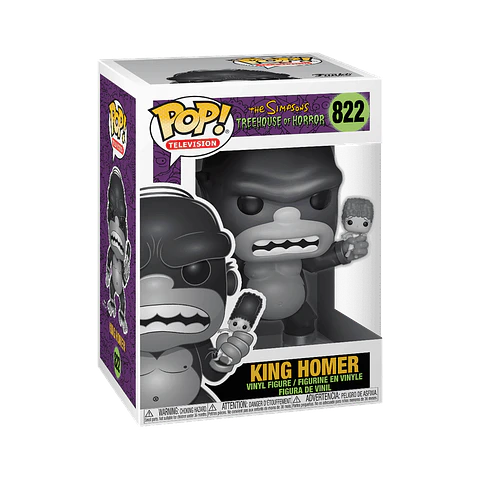 Funko Pop! King Homer #822 - The Simpsons: Three House Of Horror