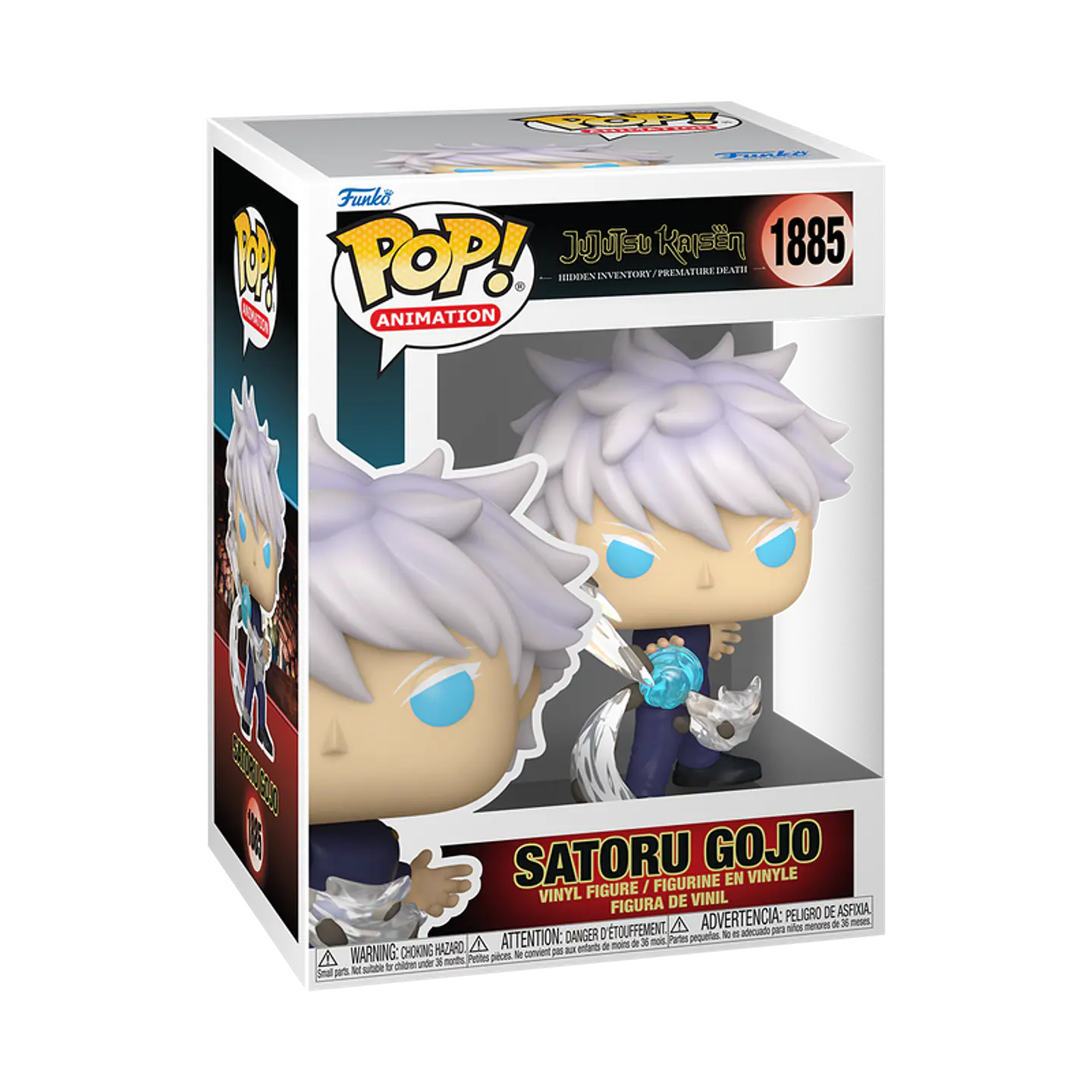 Funko Pop! Satoru Gojo (Cursed Technique Lapse: Blue) #1885 - Jujutsu Kaisen 1