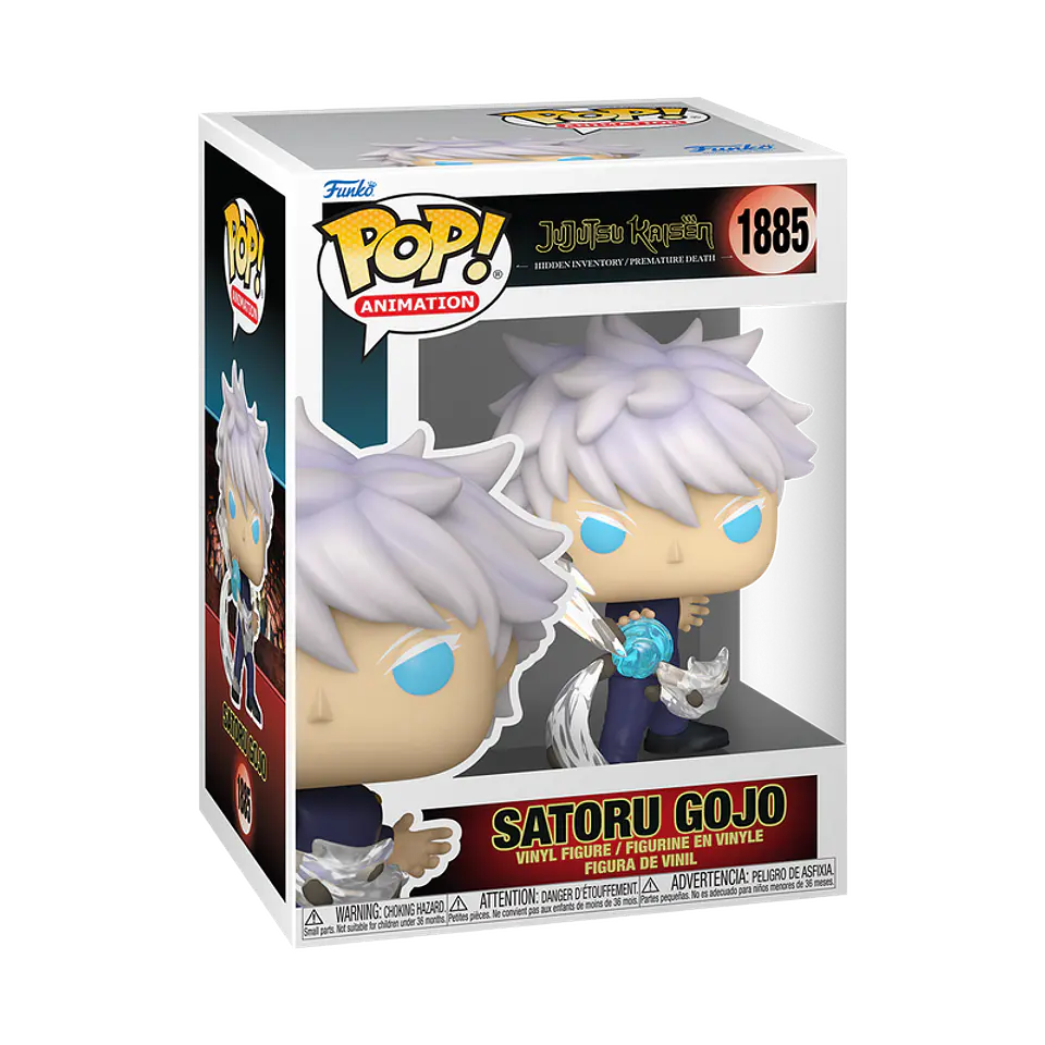 Funko Pop! Satoru Gojo (Cursed Technique Lapse: Blue) #1885 - Jujutsu Kaisen 1