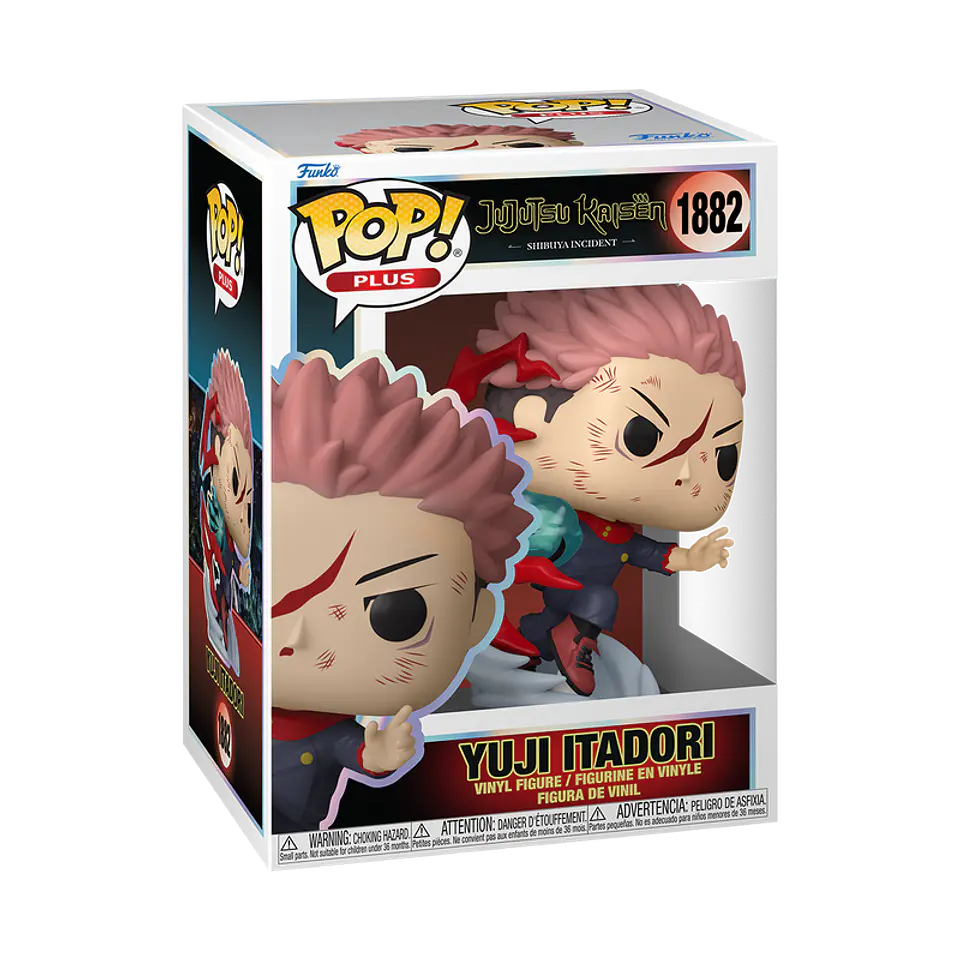 Funko Pop! Plus: Yuji Itadori (Divergent Fist) #1882 - Jujutsu Kaisen 1