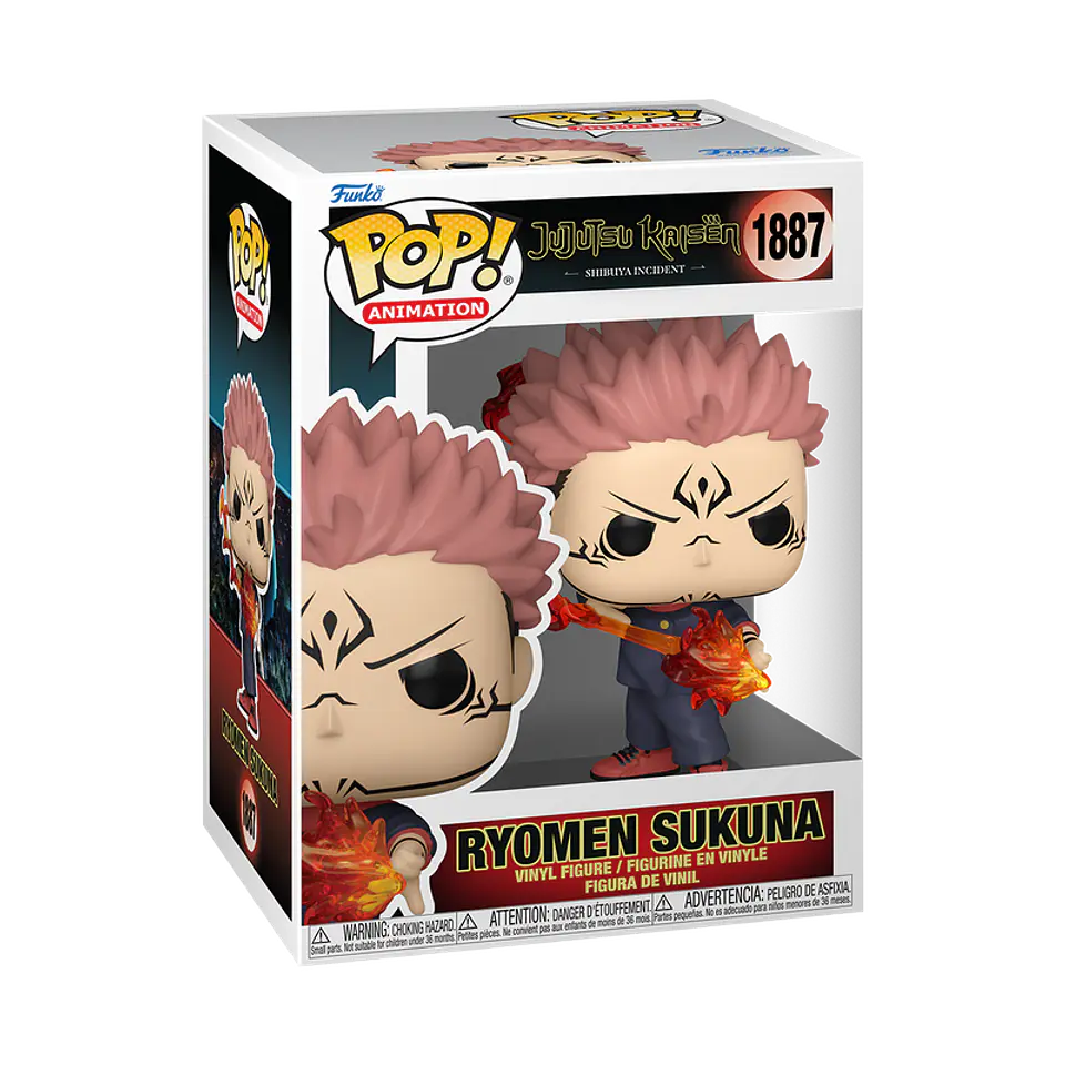 Funko Pop! Ryomen Sukuna (Fire Arrow) #1887 - Jujutsu Kaisen 1