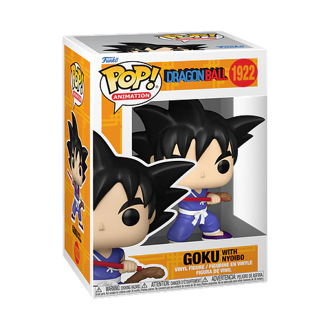 Funko Pop! Goku with nyoibou #1922 - Dragon Ball