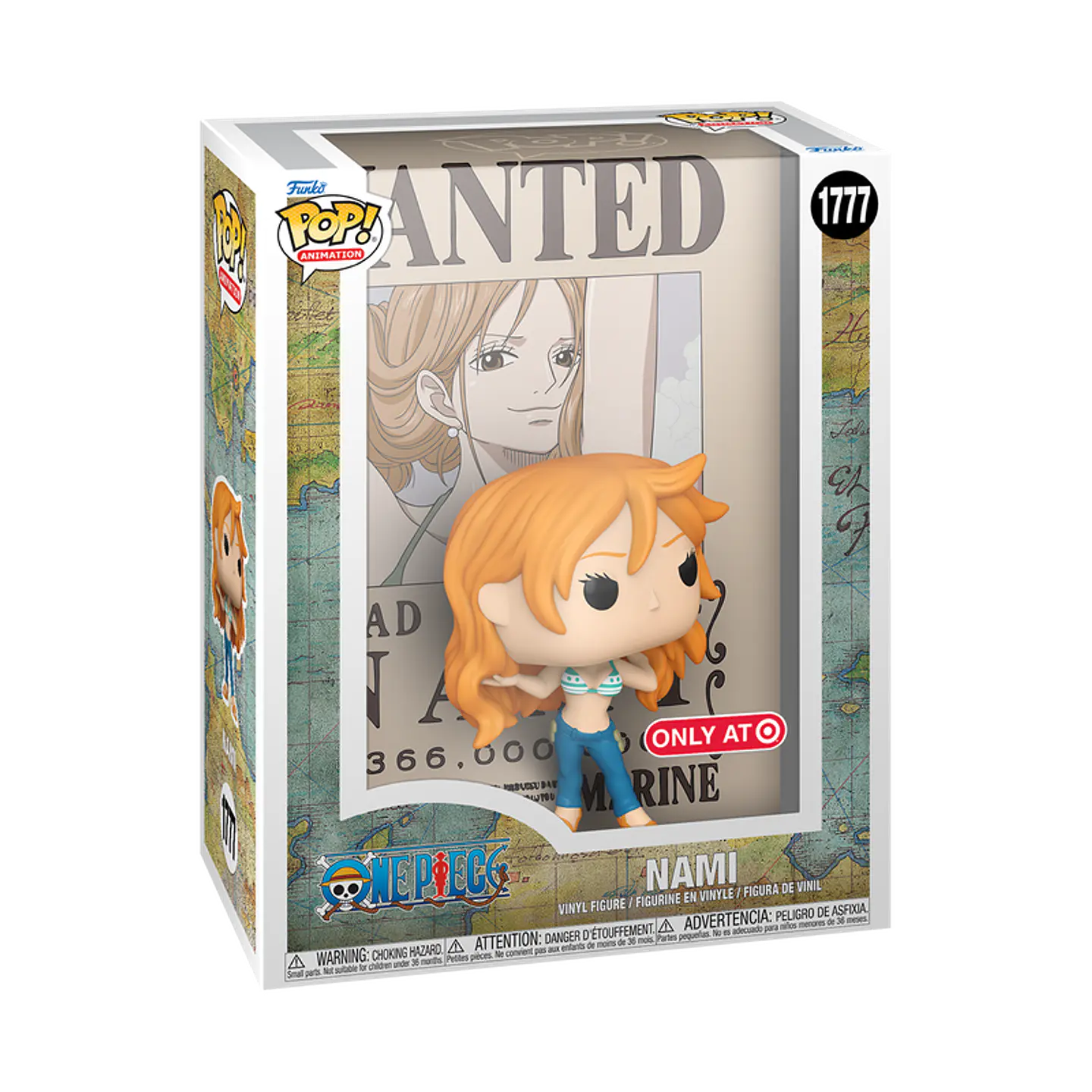 Funko Pop! Poster Nami (Wanted) #1777 Target - One Piece 1