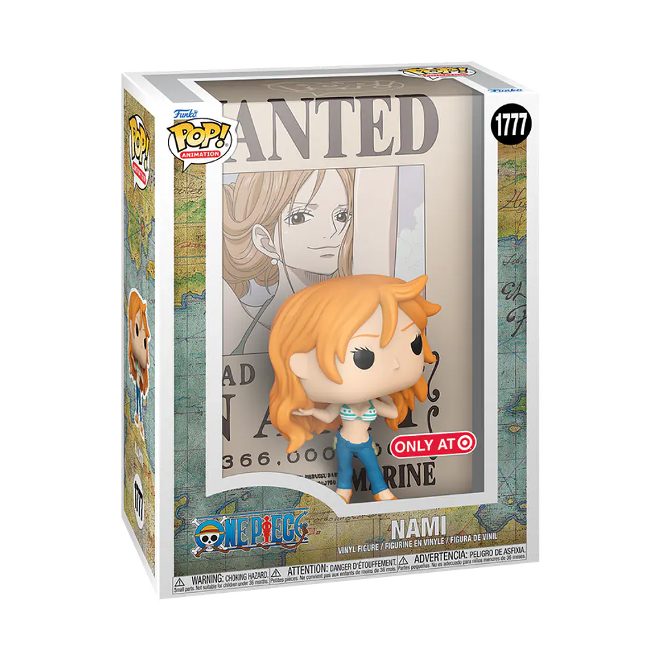 Funko Pop! Poster Nami (Wanted) #1777 Target - One Piece 1