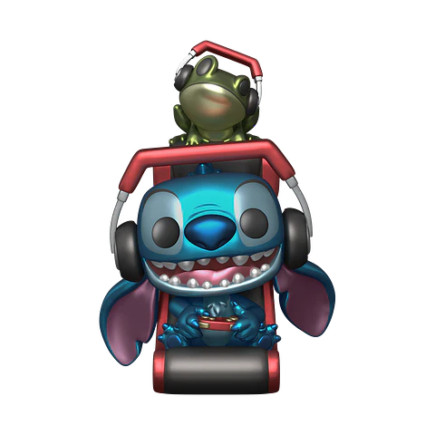 Funko Pop! Plus: Gamer Stitch (Metallic) #1564 - Lilo & Stitch
