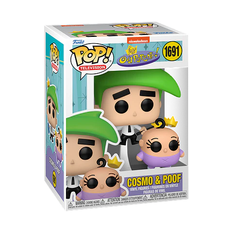 Funko Pop! Cosmo & Poof #1691 - Los Padrinos Mágicos