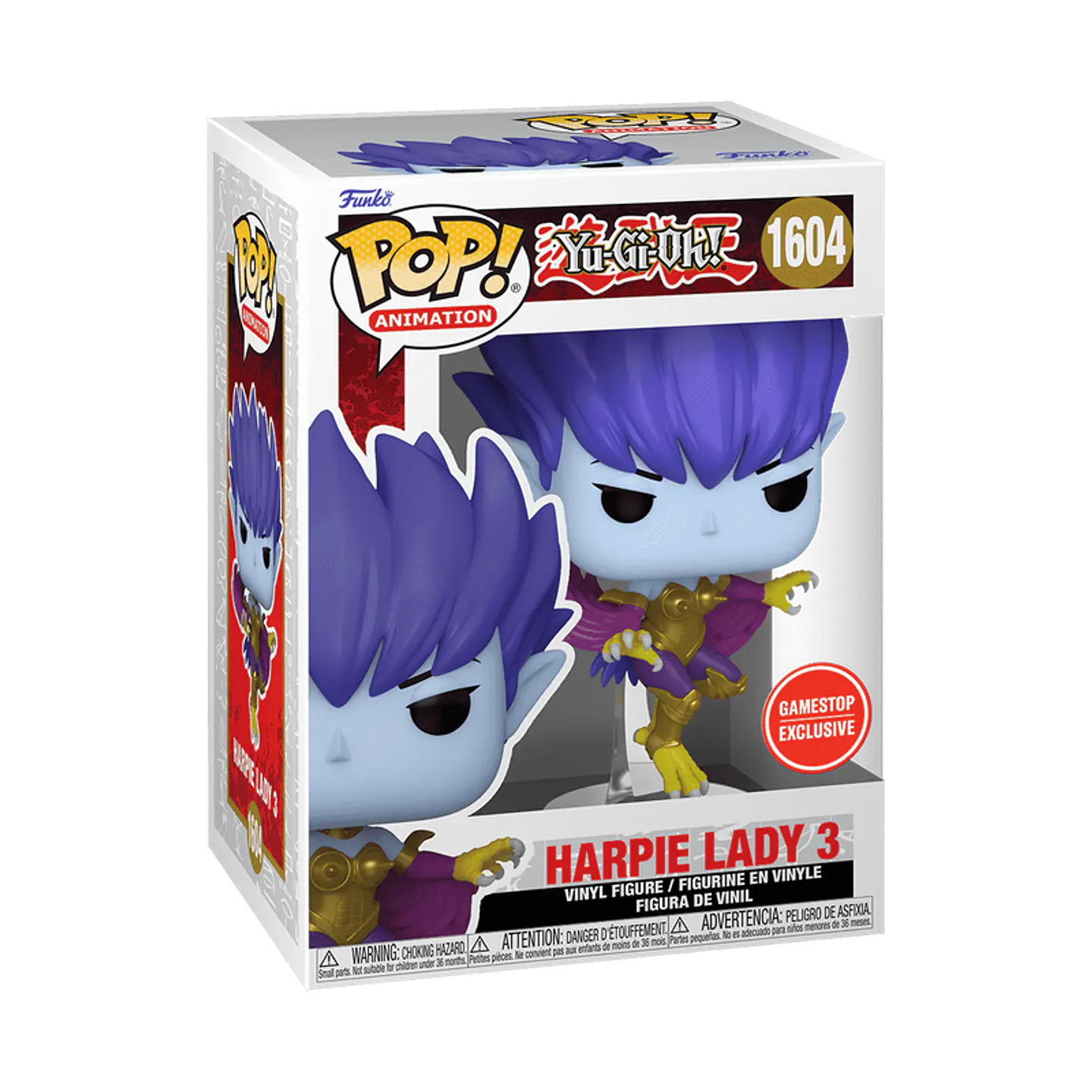 Funko Pop! Harpie Lady 3 #1604 GameStop - Yu Gi Oh! 1
