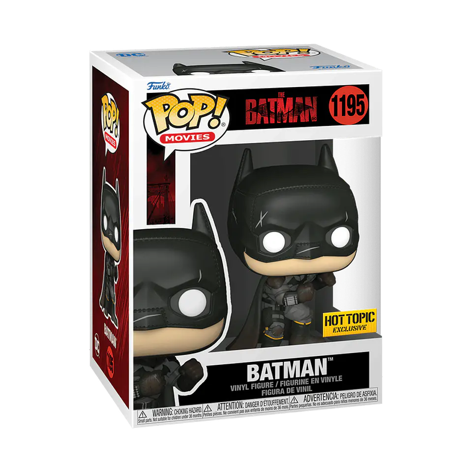Funko Pop! Batman #1195 Hot Topic - DC: The Batman 1