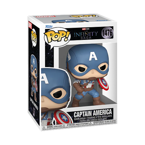 Funko Pop! Captain America #1476 - Marvel: Infinity Saga