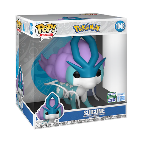 Funko Pop! Jumbo: Suicune #1048 WonderCon - Pokémon