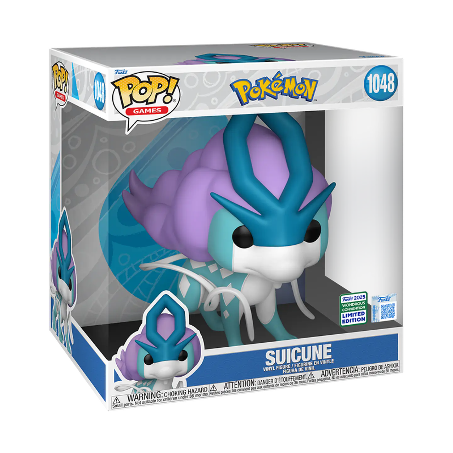 Funko Pop! Jumbo: Suicune #1048 WonderCon - Pokémon 1