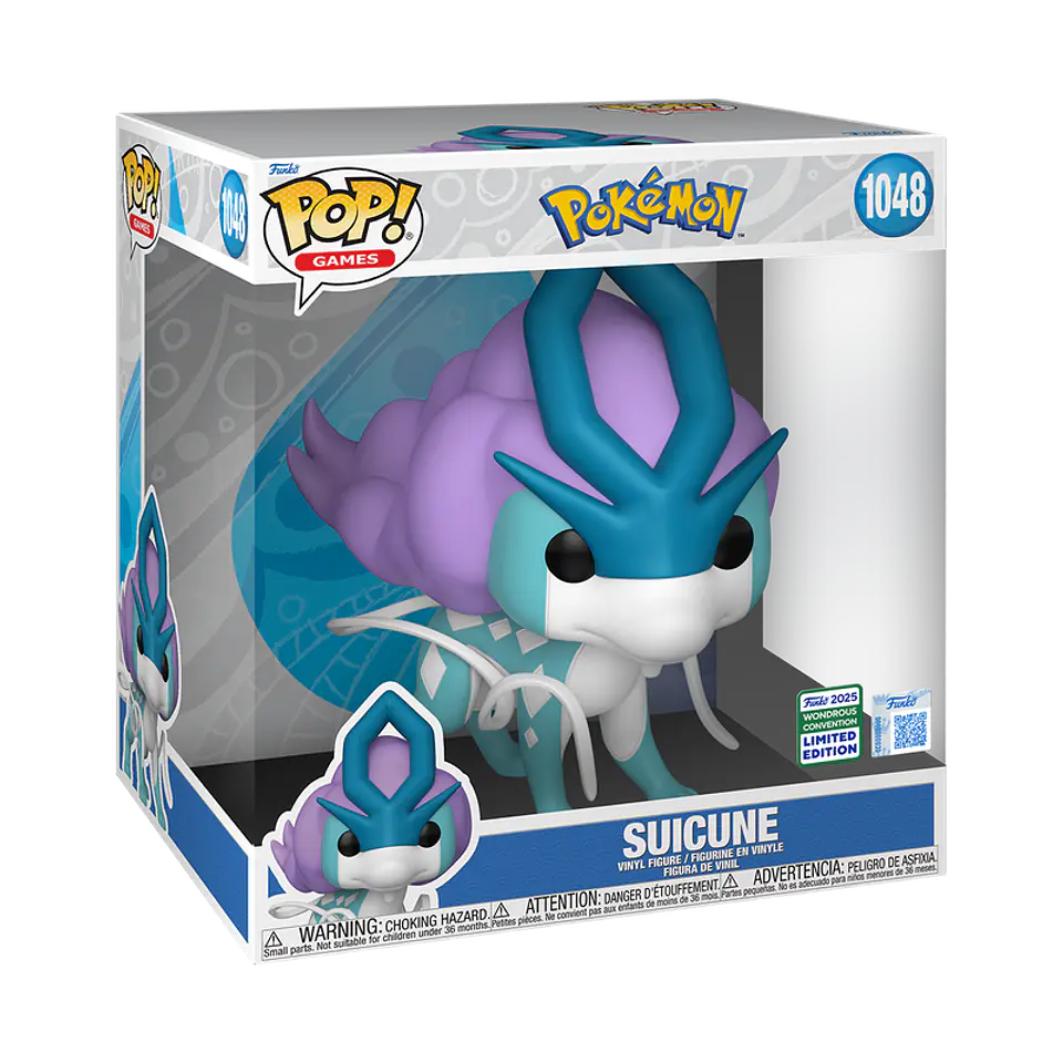 Funko Pop! Jumbo: Suicune #1048 WonderCon - Pokémon 1