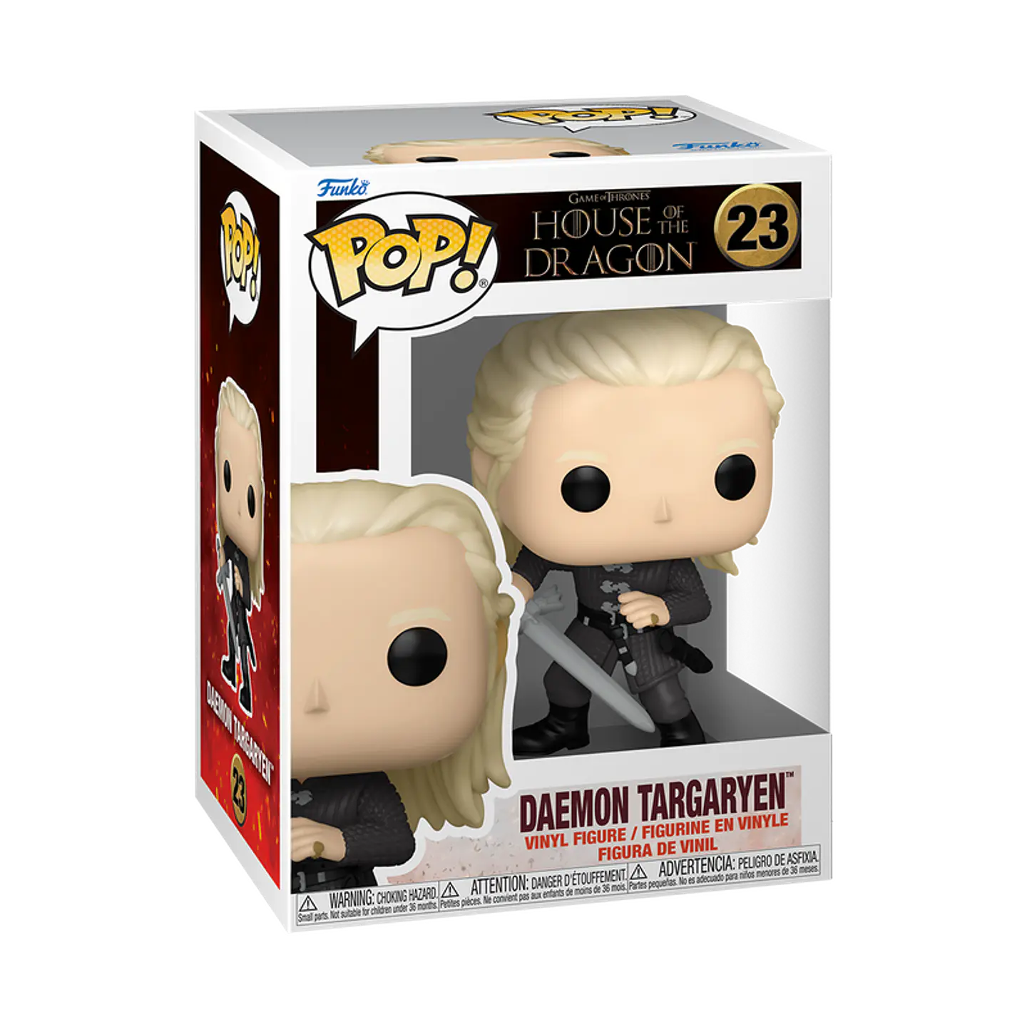 Funko Pop! Daemon Targaryen with Dark Sister #23 - House of The Dragon 1