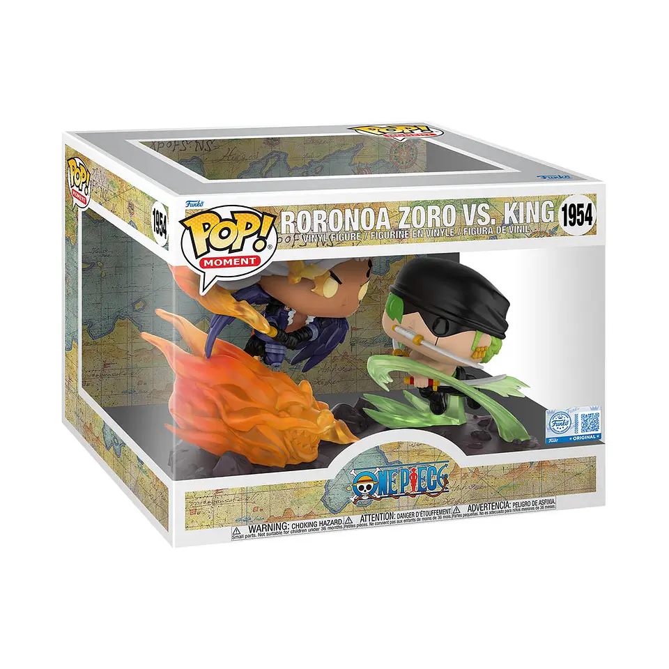 Funko Pop! Moment: Roronoa Zoro vs King #1954 - One Piece 1