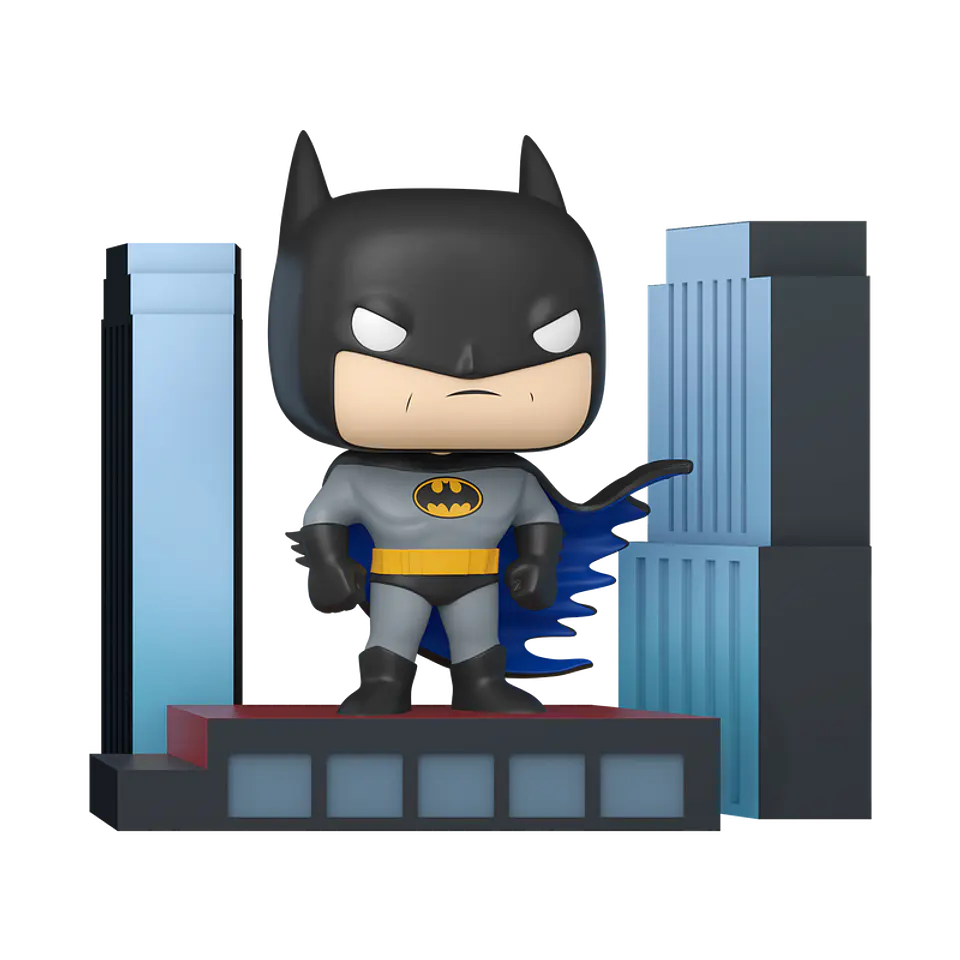 Funko Pop! Deluxe: Batman on Rooftop #549 - Batman: The Animated Series 2
