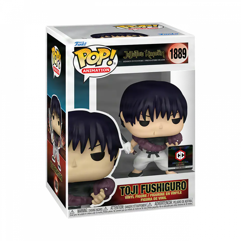 [PRE-VENTA] Funko Pop! Toji Fushiguro #1889 Chalice Collectibles - Jujutsu Kaisen 1