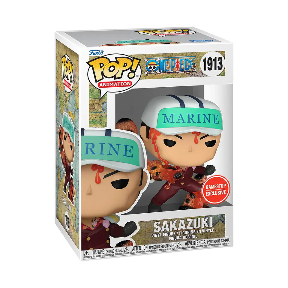Funko Pop! Sakazuki #1913 GameStop - One Piece 1