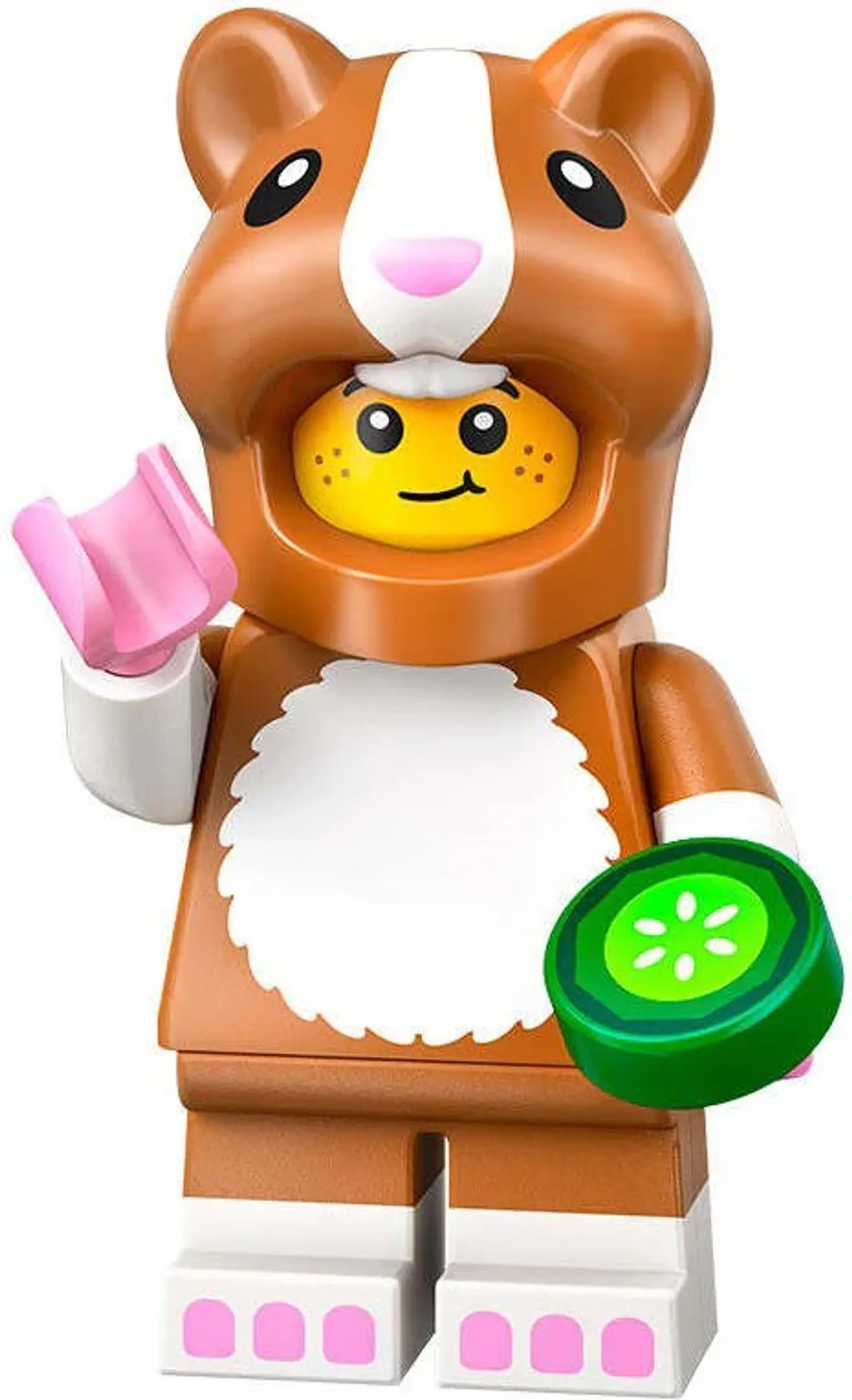 Lego Minifigura: Fan con Disfraz de Hámster - Serie 27 1