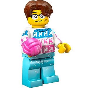 Lego Minifigura: Apasionado de los Gatos - Serie 27