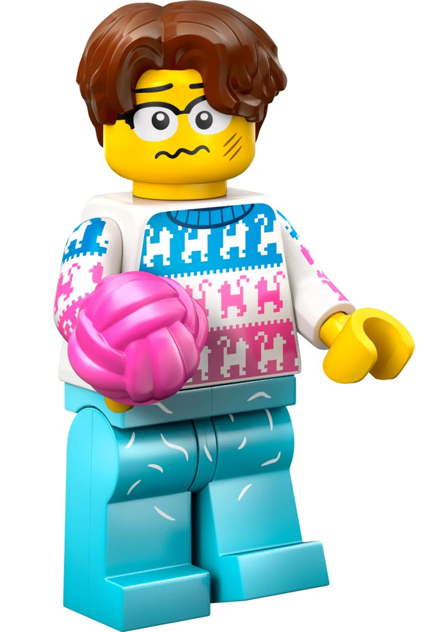 Lego Minifigura: Apasionado de los Gatos - Serie 27 1