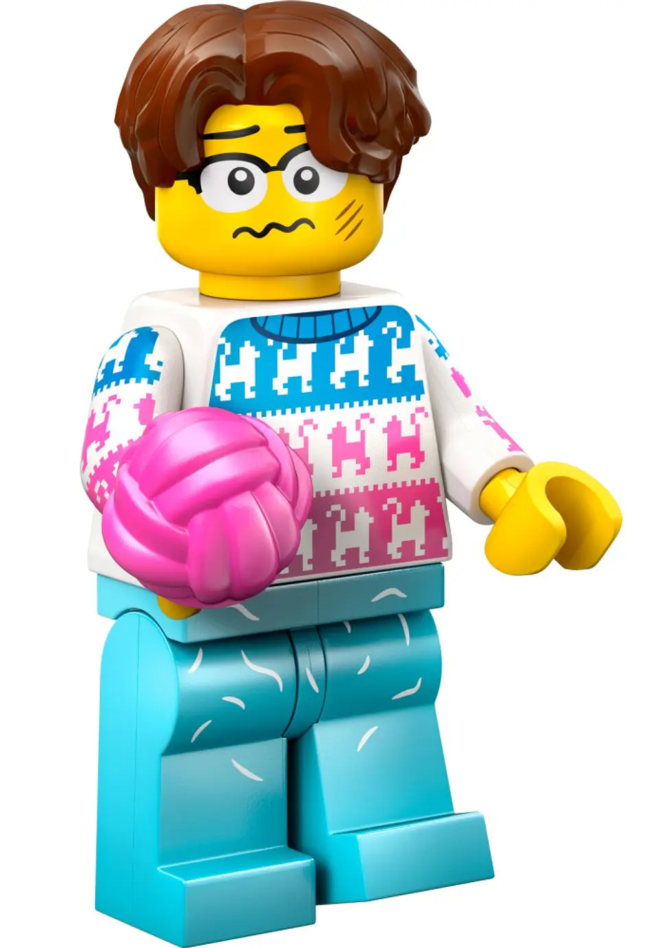 Lego Minifigura: Apasionado de los Gatos - Serie 27 1