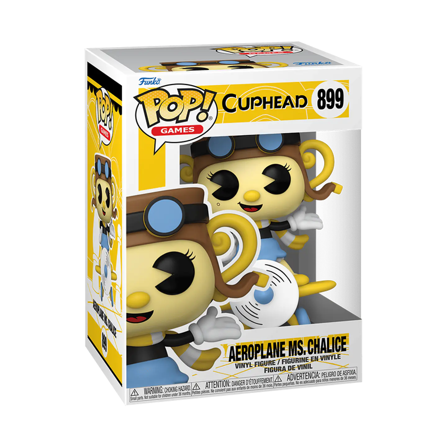 Funko Pop! Aeroplane Ms. Chalice #899 - CupHead 1