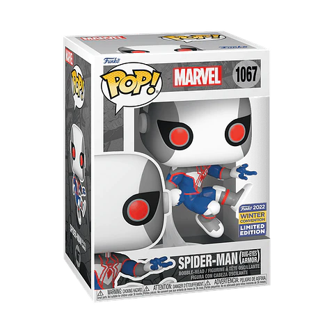Funko Pop! Spider-Man (Bug-Eyes Armor) #1067 CCXP 2022 - Marvel: Spiderman