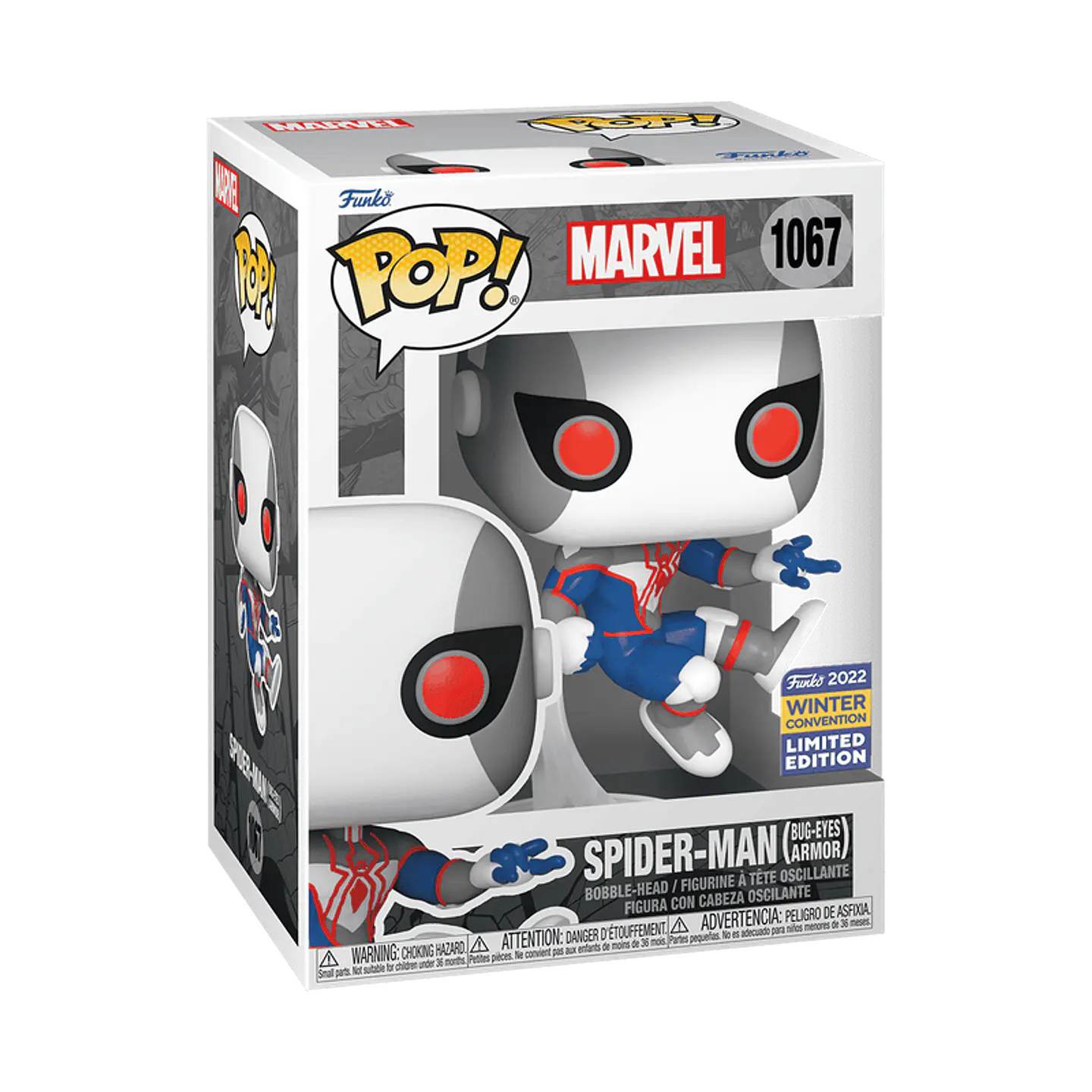 Funko Pop! Spider-Man (Bug-Eyes Armor) #1067 CCXP 2022 - Marvel: Spiderman 1