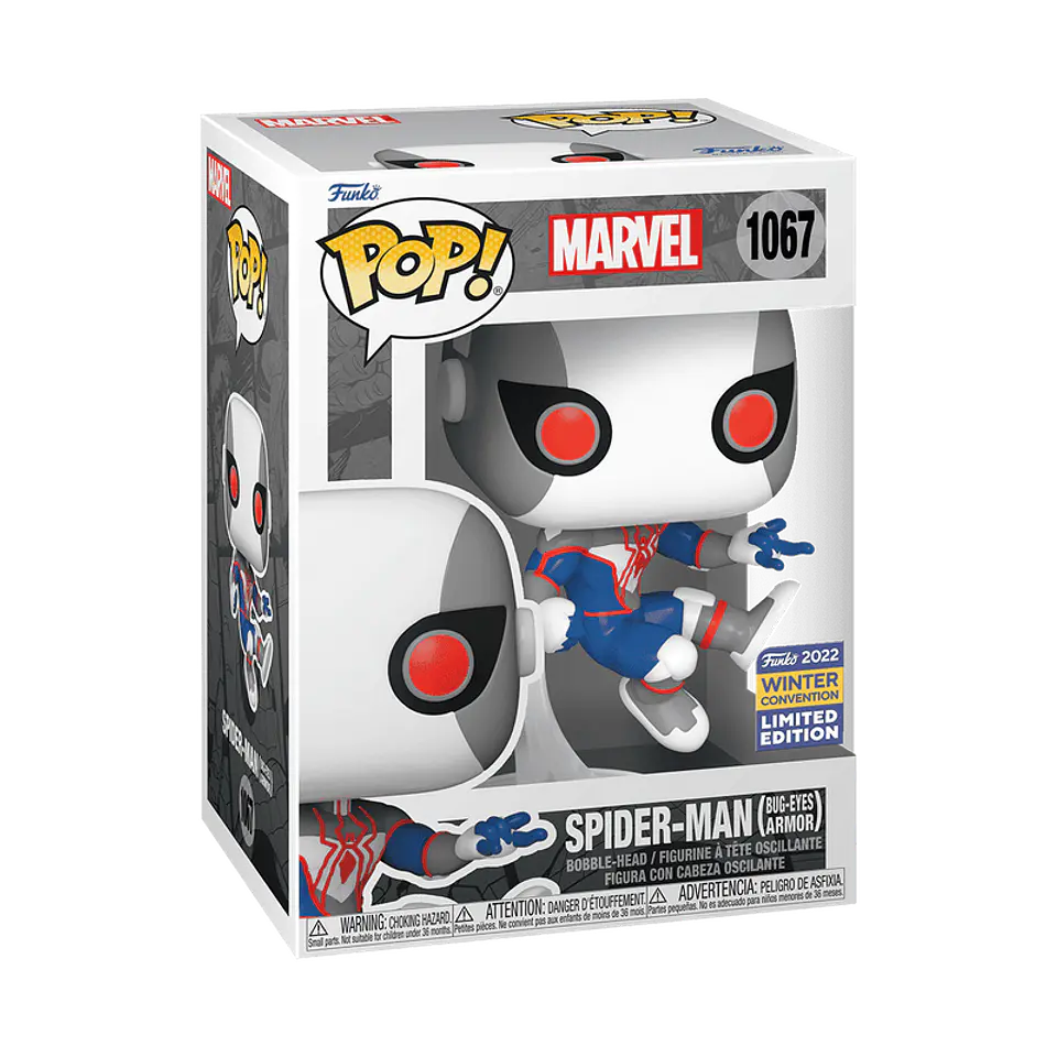 Funko Pop! Spider-Man (Bug-Eyes Armor) #1067 CCXP 2022 - Marvel: Spiderman 1