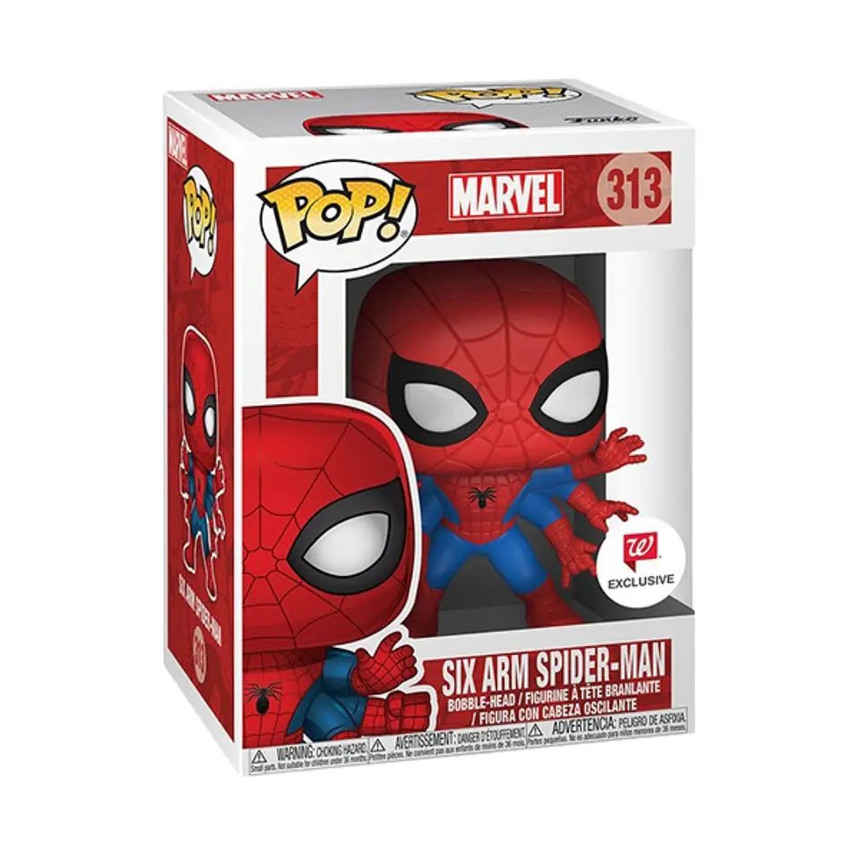 Funko Pop! Six Arms Spider-Man #313 Walgreens - Marvel: Spiderman 1