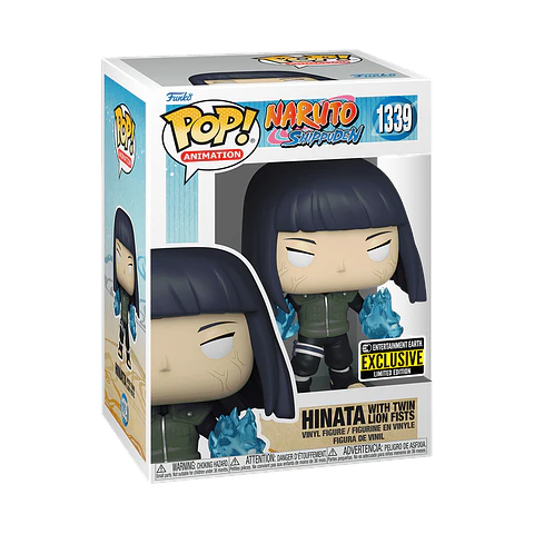 Funko Pop! Hinata With Twin Lion Fists #1339 Entertainment Earth - Naruto Shippuden