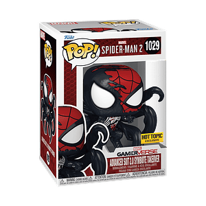 Funko Pop! Advanced Suit 2.0 Symbiote Takeover #1029 Hot Topic  - Marvel: Spiderman 2