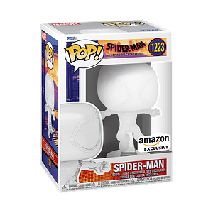 Funko Pop! Miles Morales as Spider-Man (Translucent) #1223 Amazon - Marvel: Spiderman Across The Spider-Verse