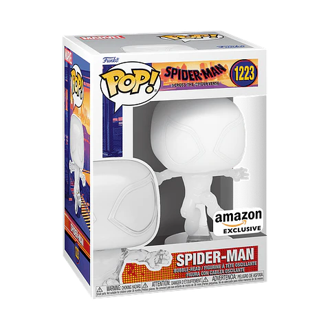 Funko Pop! Miles Morales as Spider-Man (Translucent) #1223 Amazon - Marvel: Spiderman Across The Spider-Verse
