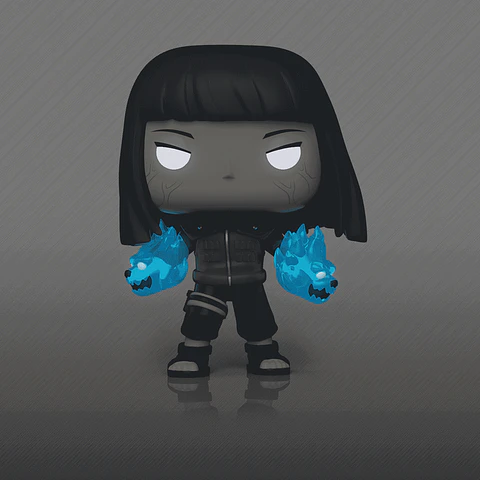 Funko Pop! Hinata With Twin Lion Fists (GLOW CHASE) #1339 Entertainment Earth - Naruto Shippuden