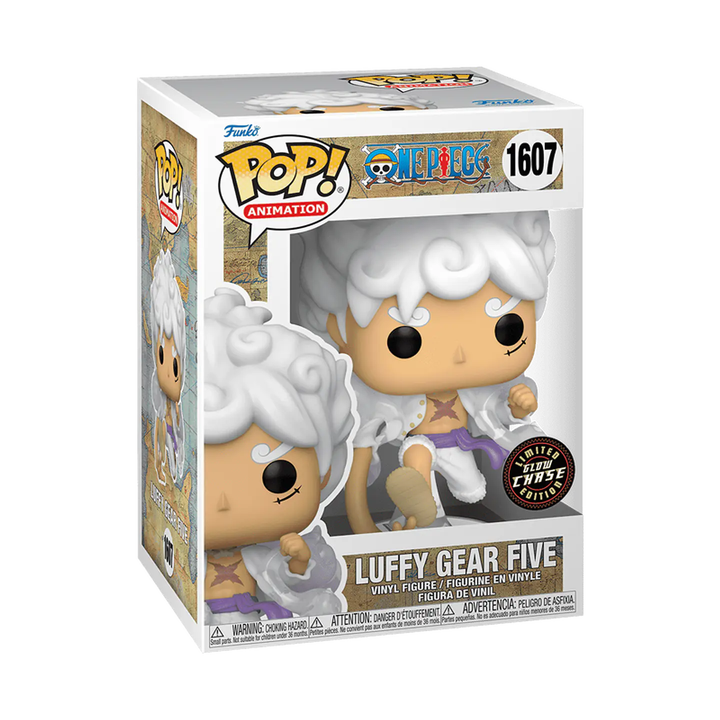 Funko Pop! Luffy Gear Five (GLOW CHASE) #1607 - One Piece 1