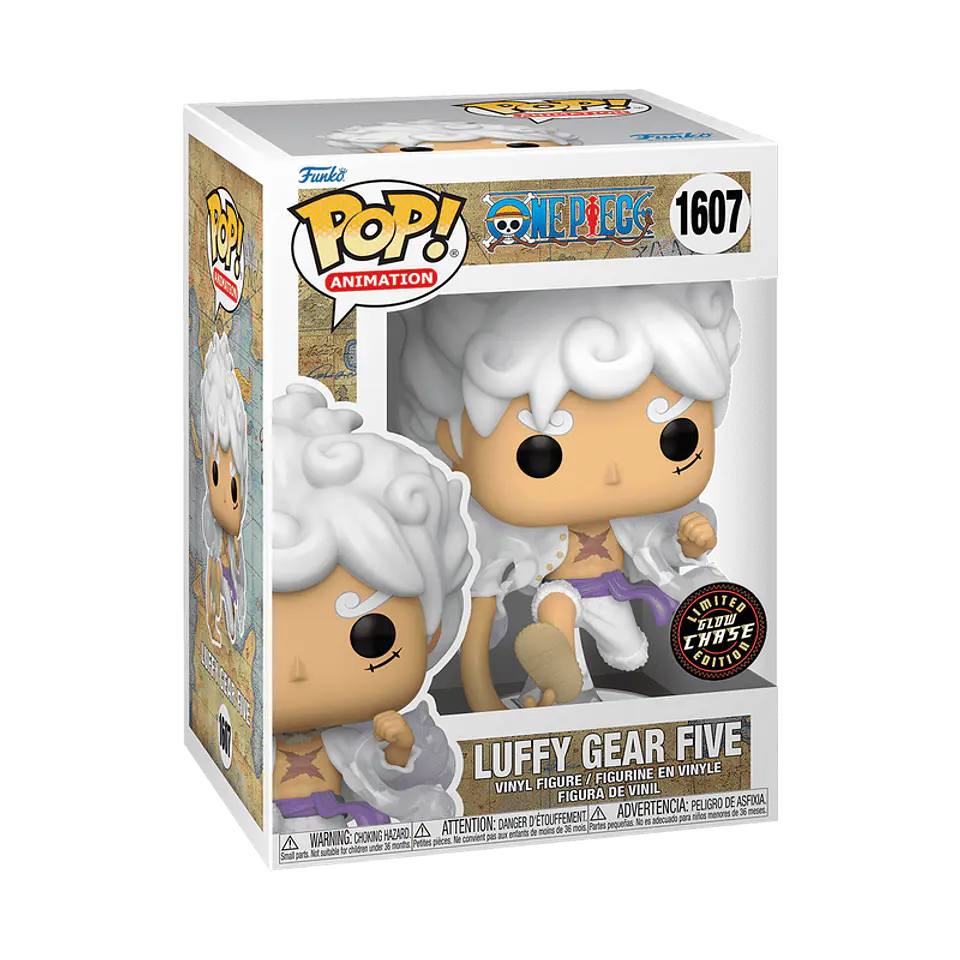 Funko Pop! Luffy Gear Five (GLOW CHASE) #1607 - One Piece 1