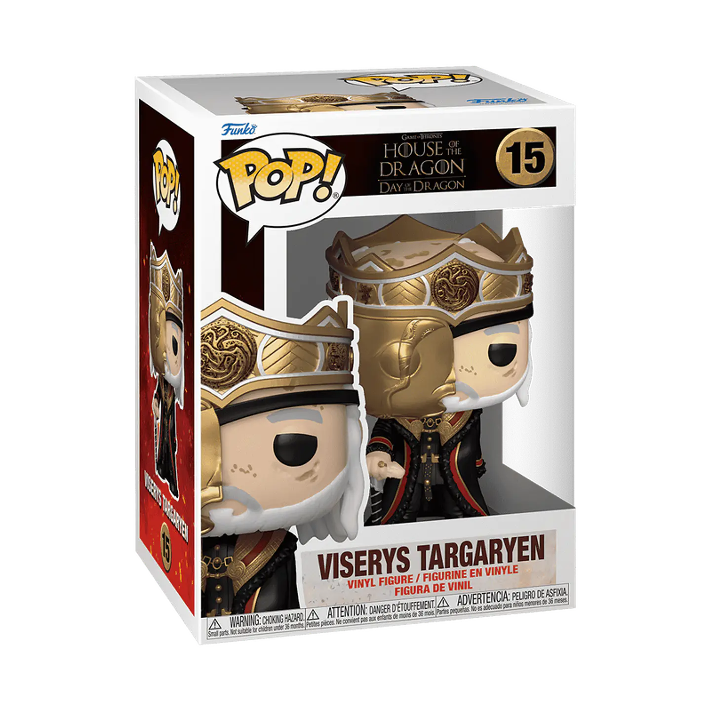 Funko Pop! Viserys Targaryen #15 - House Of The Dragon 1