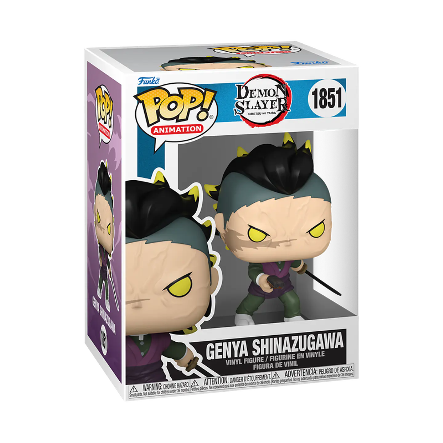 Funko Pop! Genya Shinazugawa (Demon Form) #1851 - Demon Slayer 1