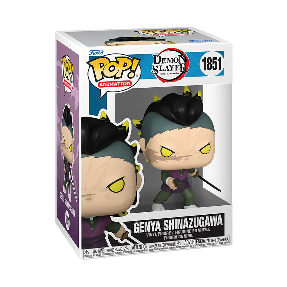 Funko Pop! Genya Shinazugawa (Demon Form) #1851 - Demon Slayer 1