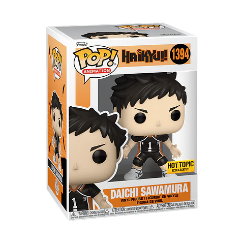 Funko Pop! Daichi Sawamura #1394 Hot Topic - Haikyu!! 