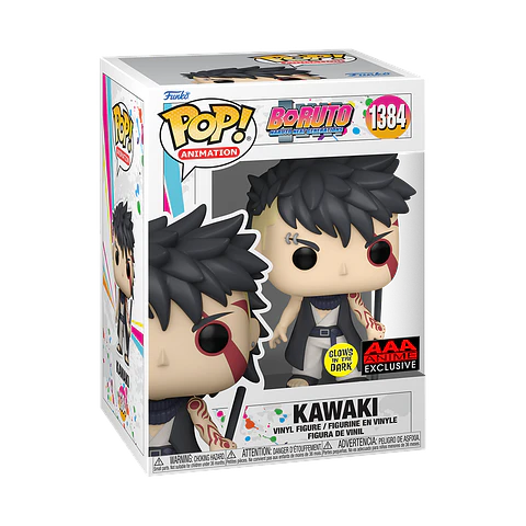 Funko Pop! Kawaki (Glows in the dark) #1384 AAA Anime - Boruto: Naruto Next Generations