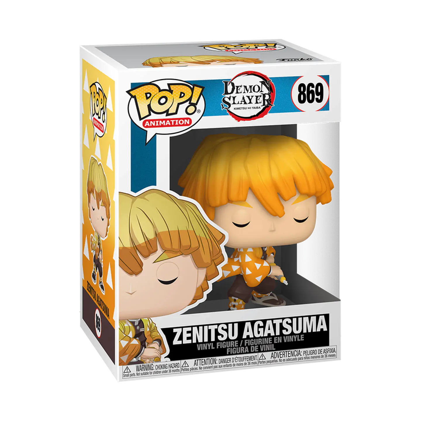 Funko Pop! Zenitsu Agatsuma #869 - Demon Slayer 1