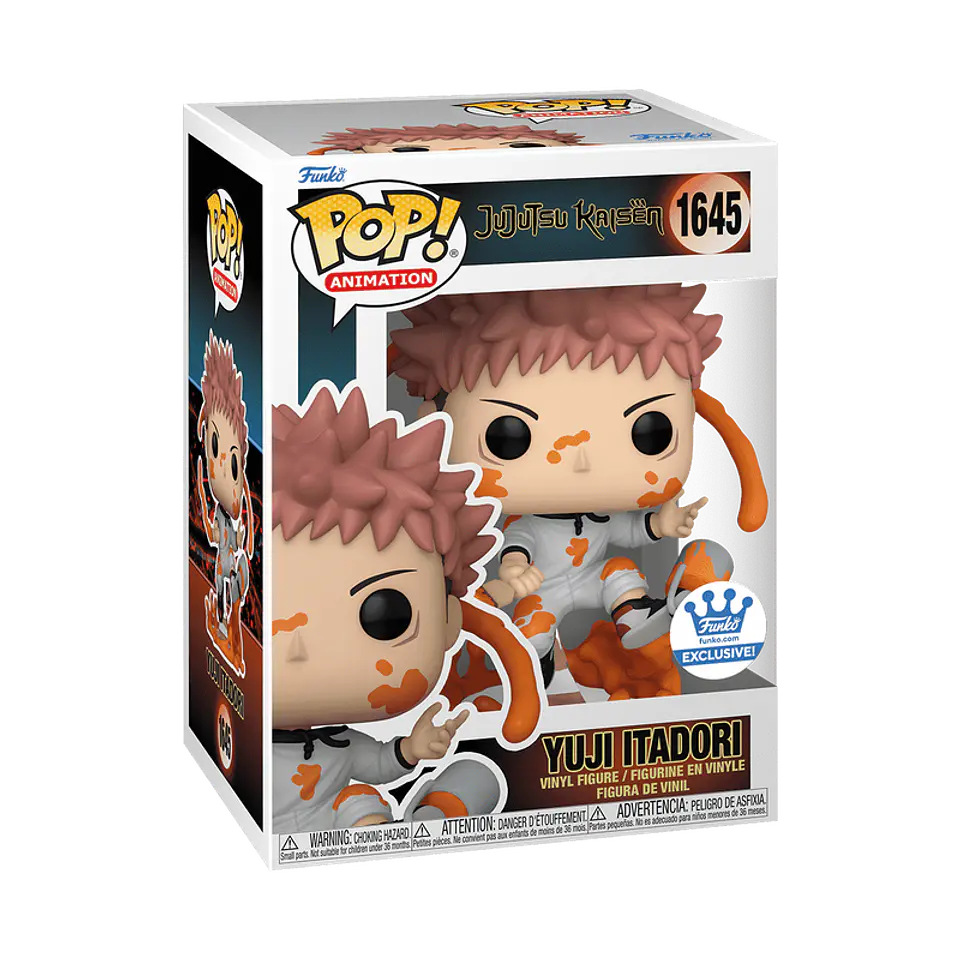 Funko Pop! Yuji Itadori (with Paint Can) #1654 Funko Shop - Jujutsu Kaisen 1