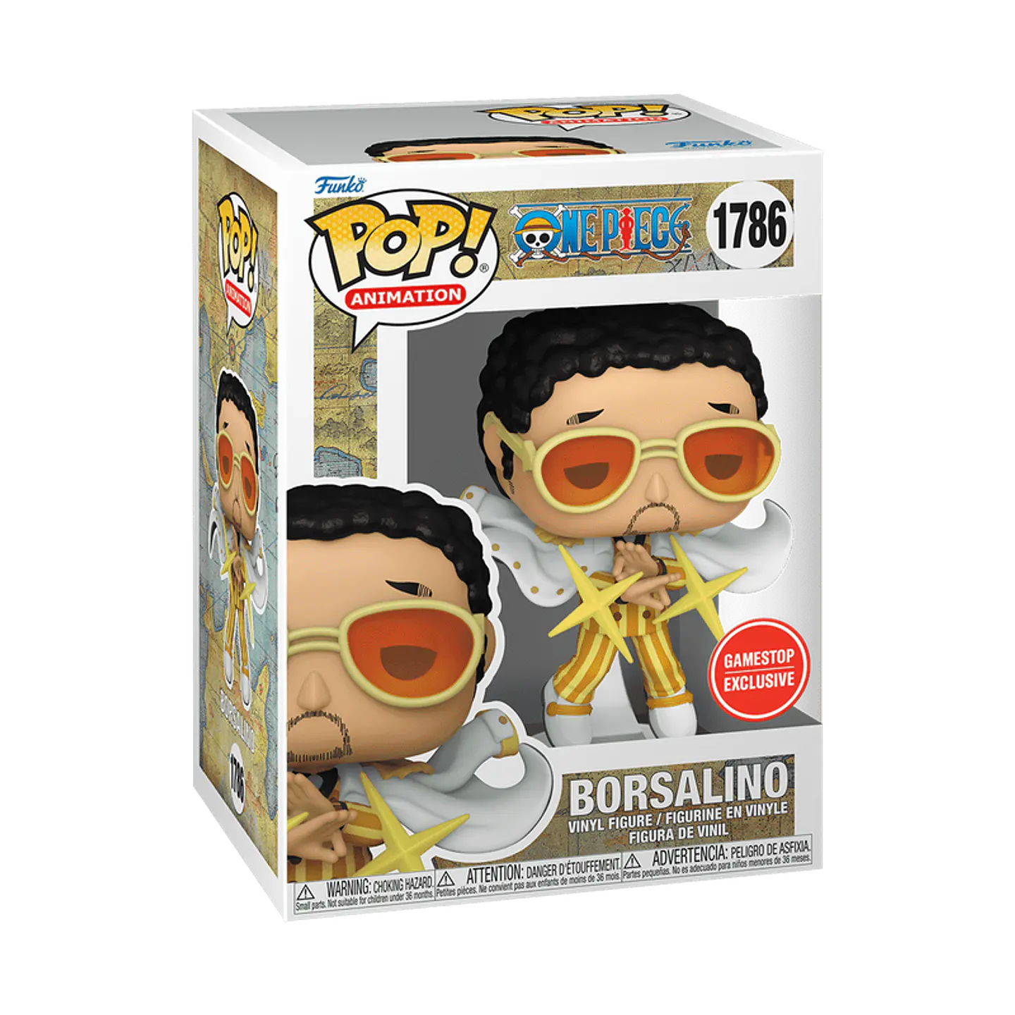 Funko Pop! Borsalino #1786 GameStop - One Piece 1