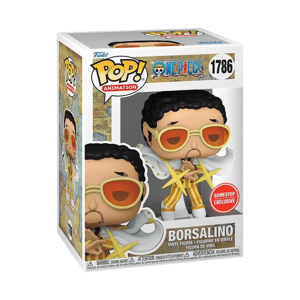 Funko Pop! Borsalino #1786 GameStop - One Piece 1