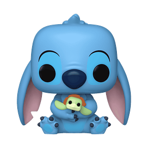 Funko Pop! Stitch with Turtle #1353 Hot Topic - Disney: Lilo & Stitch